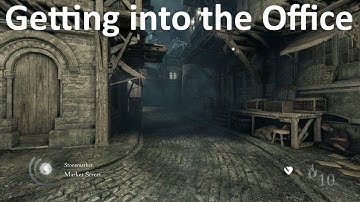 Getting into the Watch Customs Office in A Grave Matter - Stonemarket - Basso Job - Thief 2014 Guide