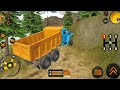 Backhoe Loader JCB Simulator Gameplay - Indian Vehicles Truck JCB Driving - Android Gameplay