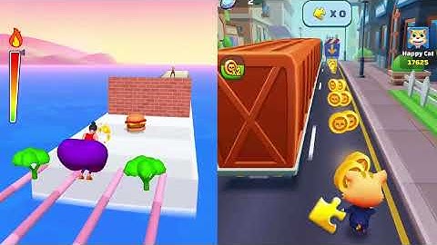 Twerk Race 3D VS Cat Runner - SpeedRun Gameplay Walkthrough (Android,iOS) NEW UPDATE Ep 503