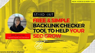 FREE and Simple Backlink Checker Tool To Help Your SEO Grow