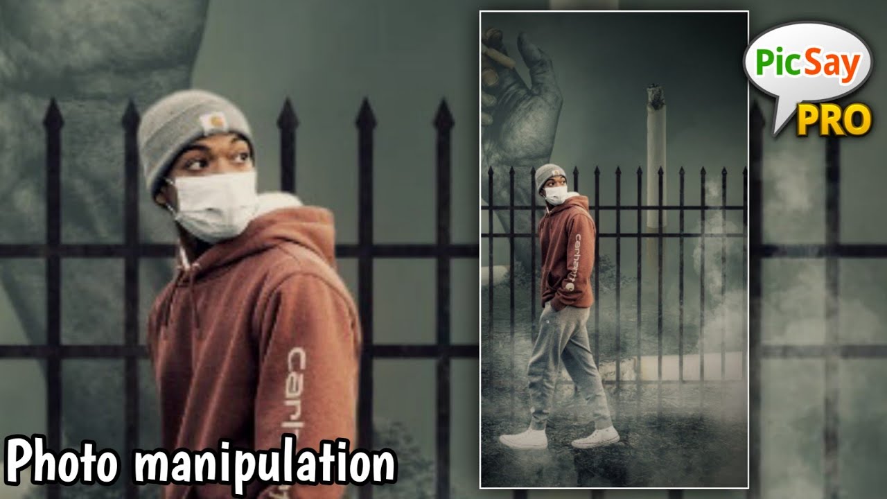 May 31 World No Tobacco Day photo manipulation in PicSay pro || PicSay pro Tutorial