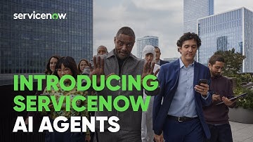 Idris Elba introduces ServiceNow AI Agents