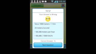 Free Educational Apps QVprep Lite Science Physics Grade 3 4 5 app video part 3 Kinematics screenshot 4