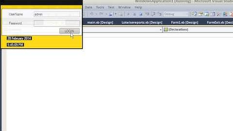 VB.net Login Form with Good Effects