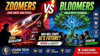 Zoomers vs Bloomers Explained || The Optimistic Divide in AI || AI Regulation Explained Simply