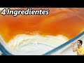 ¿TIENES LECHE? CREMOSO POSTRE SIN HORNO en MINUTOS! (solo 4 INGREDIENTES)😋🥛😍 SIN GLUTEN Receta # 648