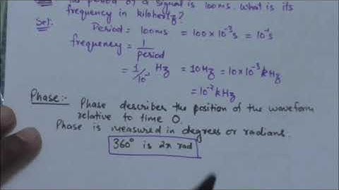 COMPUTER NETWORK: SIMPLE PERIODIC ANALOG SIGNAL, FREQUENCY|,PHASE, WAVELENGTH | tutorial-19