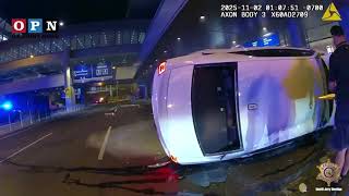 Car Crash at Phoenix Sky Harbor Airport After High-Speed Chase