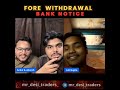 🔴Bank Notice Forex Trading