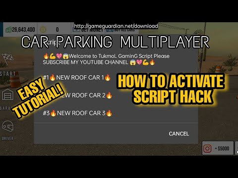 Car Parking Multiplayer Hack Money - LUA scripts - GameGuardian