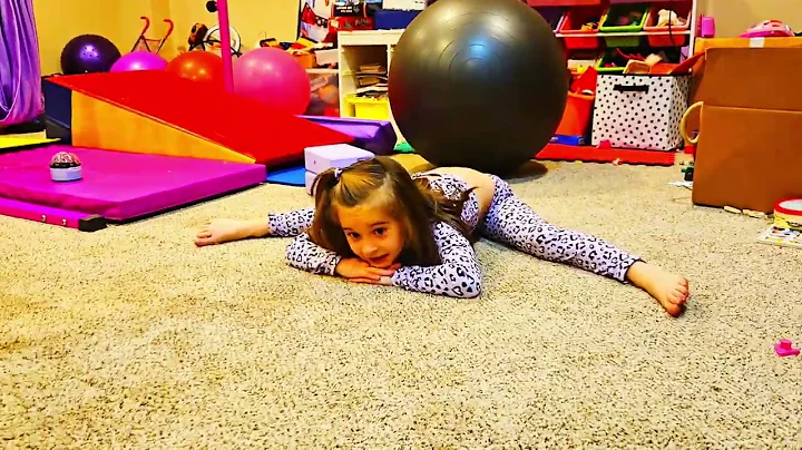 #stretchingtytorial from Amelia #tutorial #split #yoga #rope #gymnastics #fun #viral 