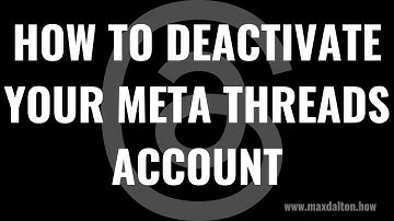 How to Deactivate Your Meta Threads Account