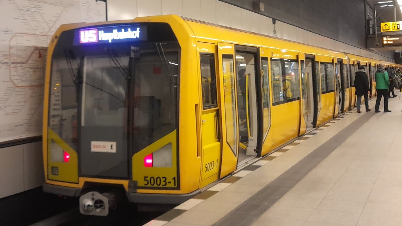 Mitfahrt in der U8 von Paracelsus-Bad bis Alexanderplatz im H97 5023