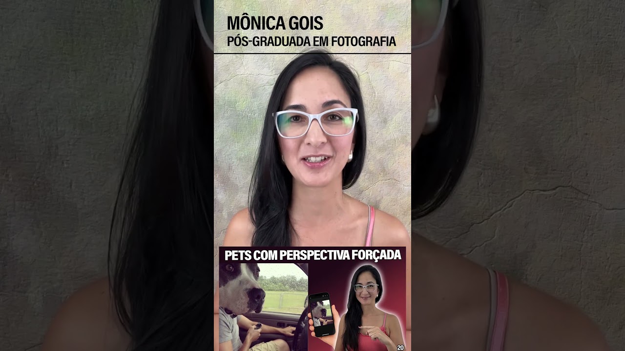 Como Fazer Fotos Criativas do Seu Pet com Perspectiva Forçada. Mônica Góis.  #meupet #pets
