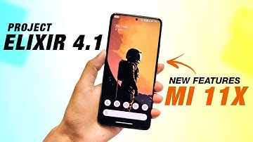 Project Elixir 4.1 Official For Mi 11X & POCO F3 | Android 14 | QS Header Image & More Features