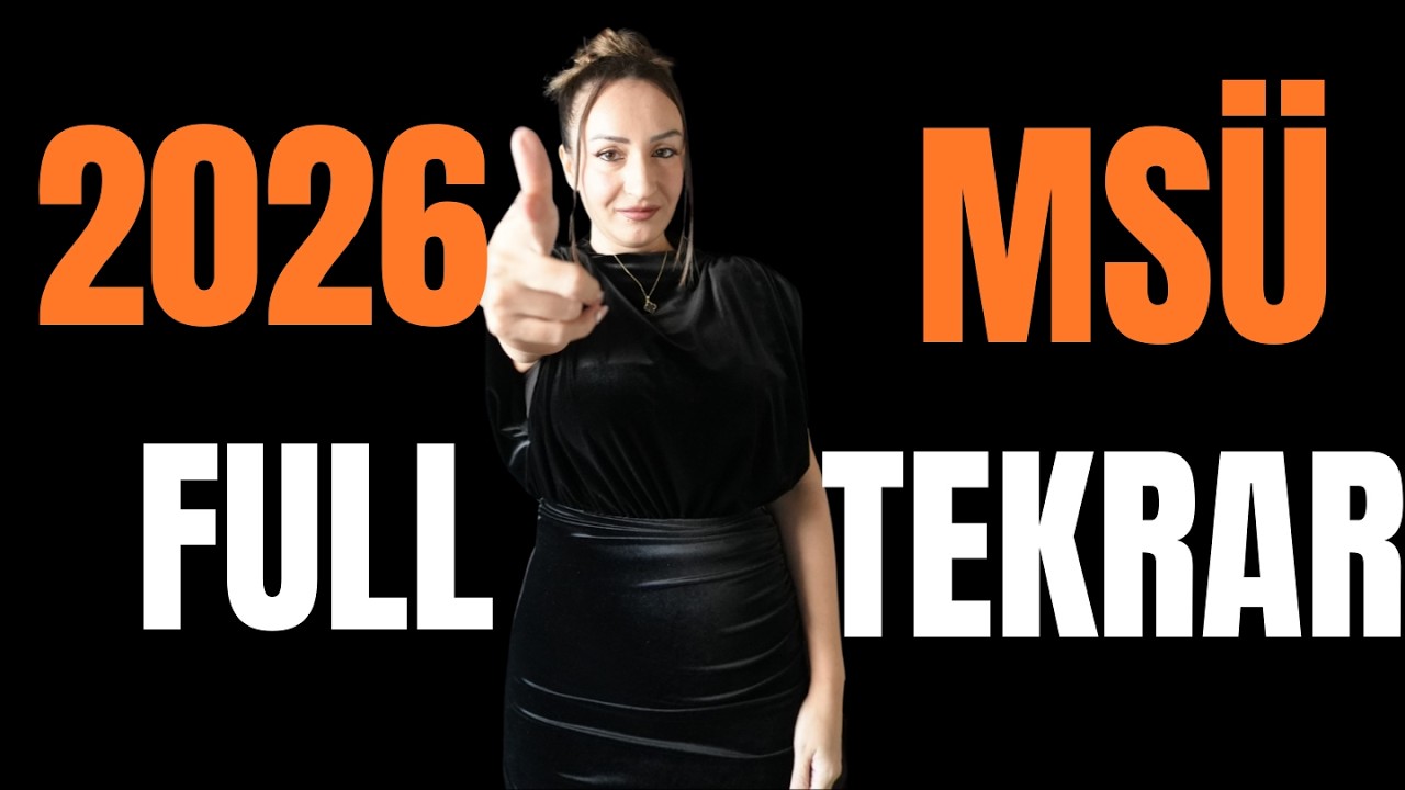 2026 MSÜ TÜRKÇE FULL TEKRAR