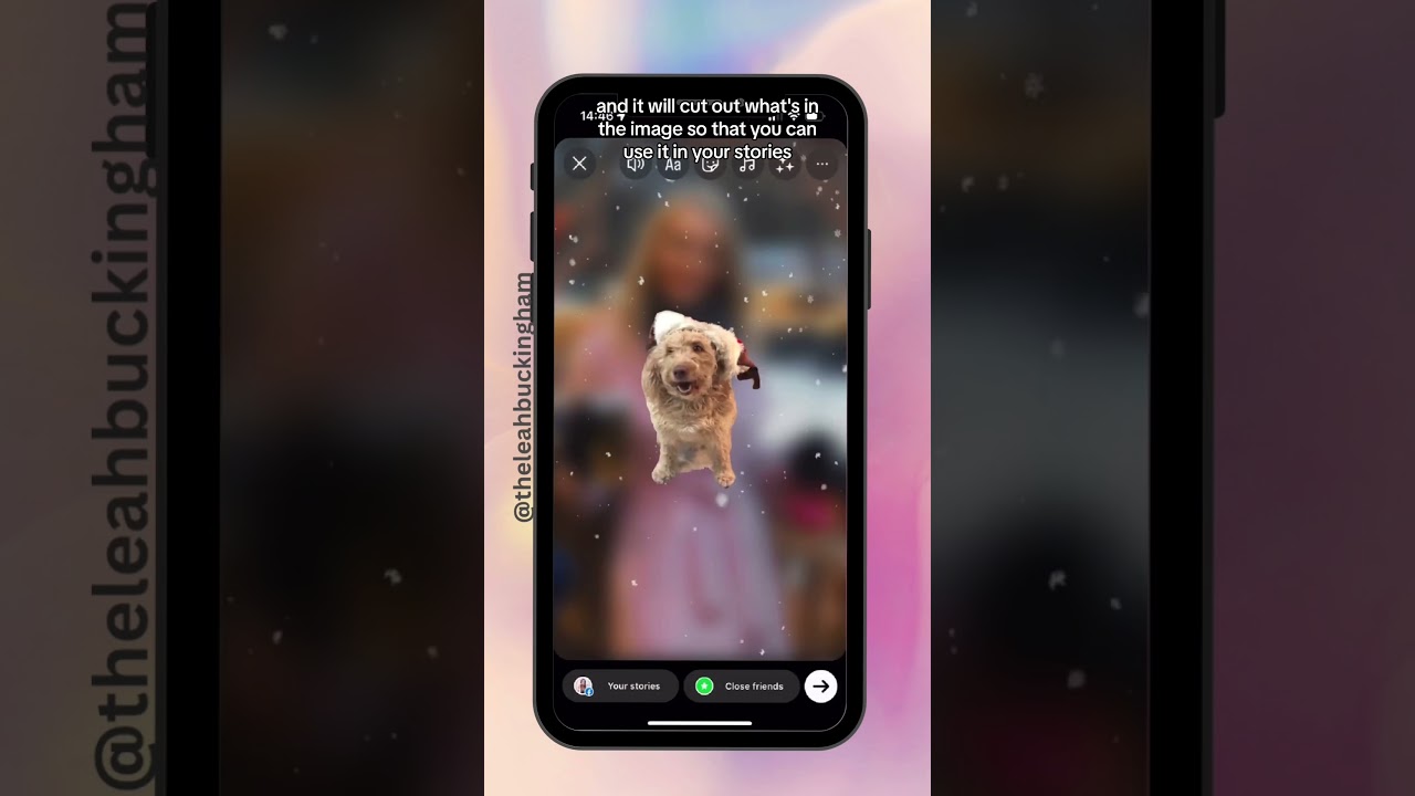 New Instagram Story Sticker Cutouts - Easy Background Remover for Images