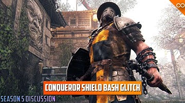 Conqueror Shield Bash Exploit is Awful