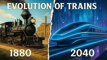 Evolution of Trains: From Wooden Rails to HyperRail X-1 (1700–2040) 🚂⚡
