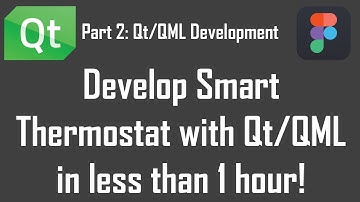 Smart Thermostat UI in QML Part 2: QML Development