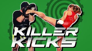 How to Develop a Killer Left Kick - Muay Thai Drills with Kirian Fitzgibbons