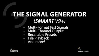 Smaart - The Signal Generator (v9.5+) screenshot 5