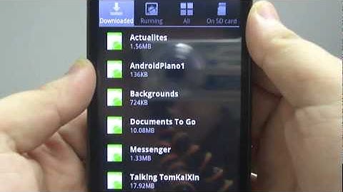 Tinydeal.com Android 2.2 Cellphone P05-GPA2 (28) Apps Uninstallation