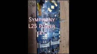Symphony L25 power key solison 100%warking