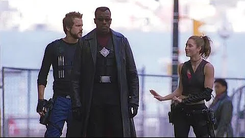 Bloopers and Gag Reel 'Blade: Trinity' Behind The ...