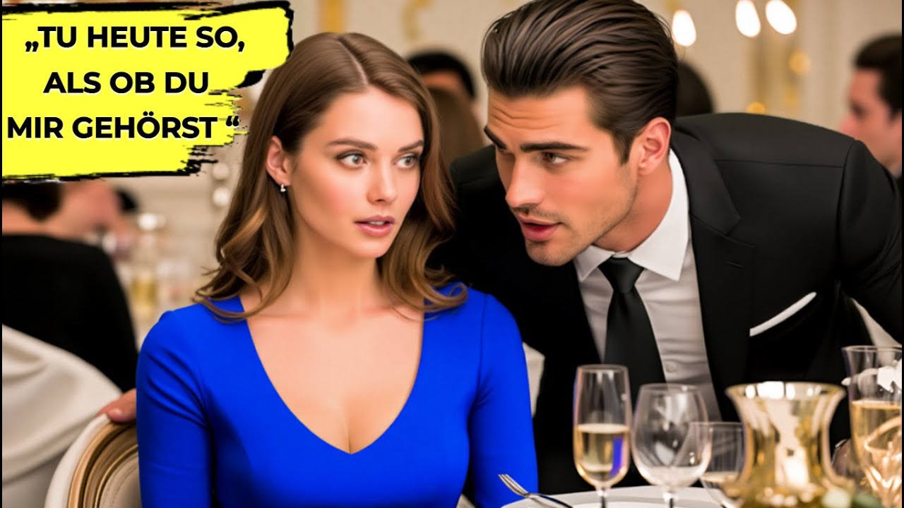 Sie saß allein auf einer Hochzeit, bis ein Millionär ihr zuflüsterte: „Tu so, als wärst du bei mir.“