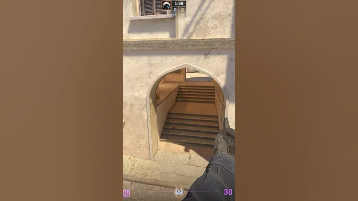 Smoke Connector From T Spawn On Mirage In CS2 #cs2 #shorts