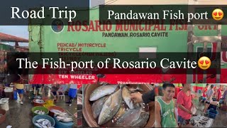 Road Trip to the Fish port of Rosario Cavite/ Pandawan fish port, Philippines 🇵🇭