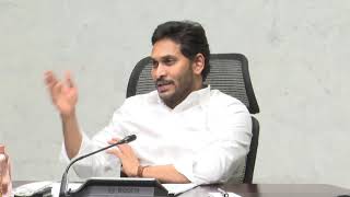 AP CM YS Jagan holds review meeting on prevention & control of COVID-19 authorities at camp office