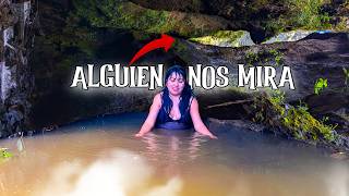 Aguas Termales SALVAJES🌋Tungurahua! así es OJO DEL FANTASMA
