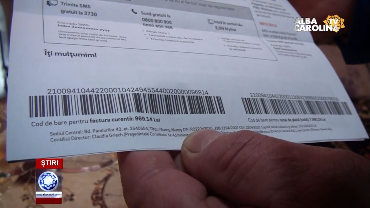 Facturi de aproape 10 000 de lei , salariu de 1 300