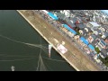 大凧が揚がって落ちるまでのGoPro記録映像（カイトビュー）｜白根大凧合戦