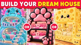 Information Would You Rather - Build Your FANTASTIC Luxury Dream House 2027 🪐🏡🤑🌈 Daily Quiz News
