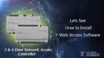 Xtremevision Access Control Software Installation.
