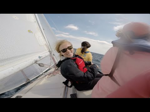 KATE'S FIRST SAILING RACE