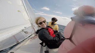 KATE'S FIRST SAILING RACE
