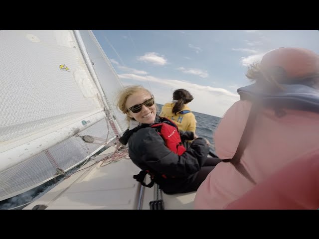 KATE’S FIRST SAILING RACE