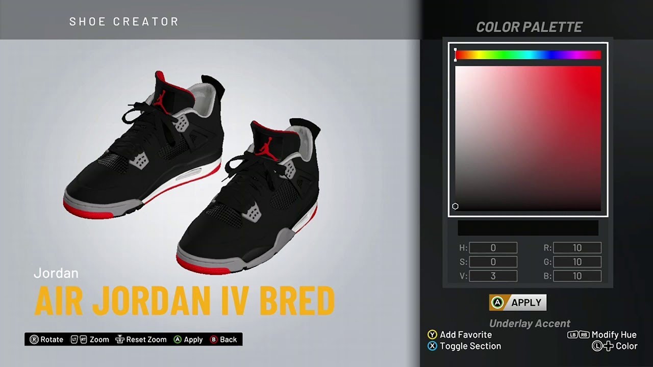 air jordan 1 create a shoe 2k21