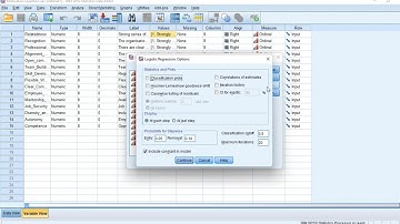 SPSS   Performing Logistic Regression Analysis in SPSS