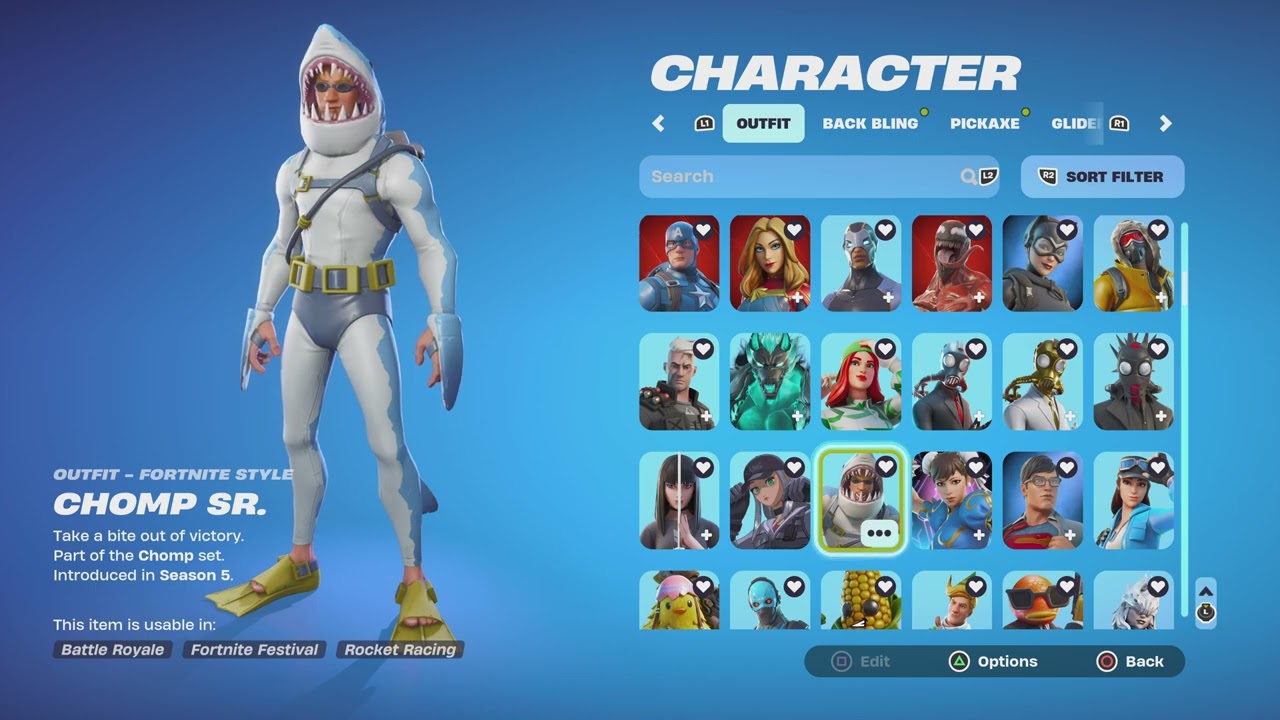 Reviewing Chomp Sr. (Chapter 1 Season 5 Skin)