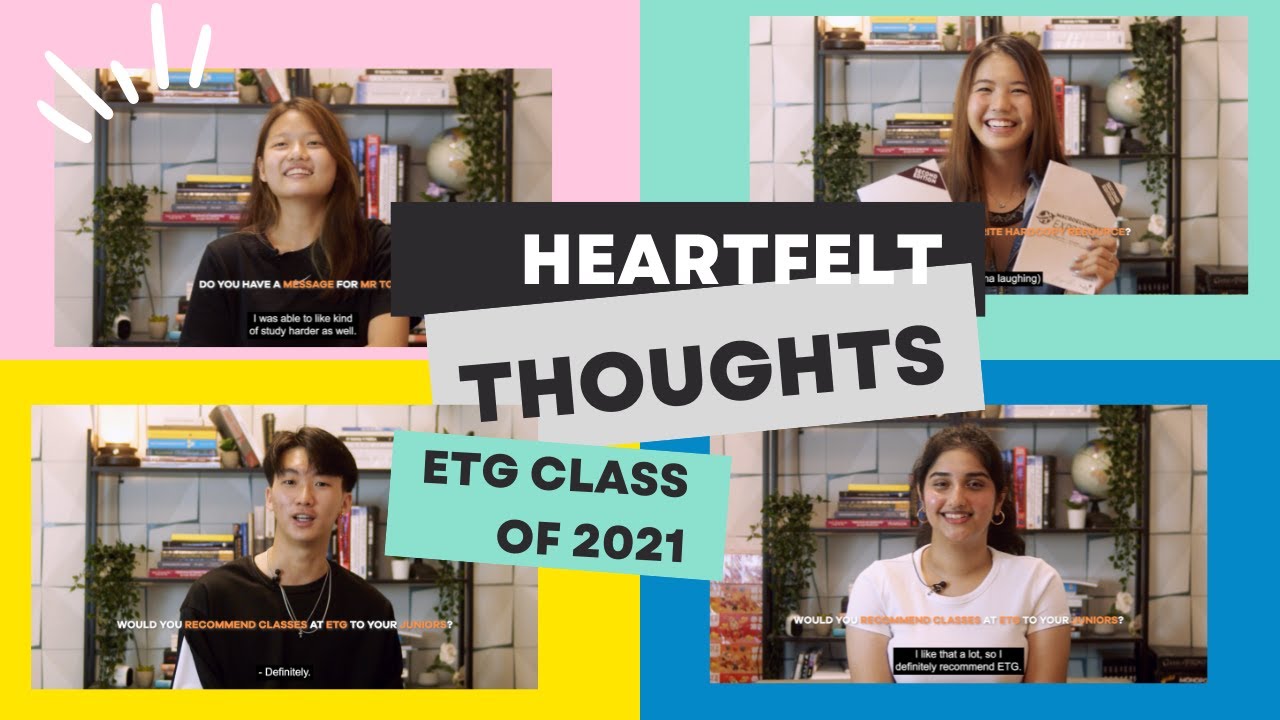 ETG students on how the method works