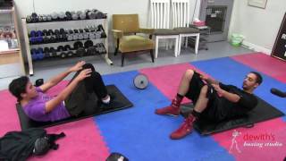 Ab Workout Inside Dewiths Boxing Studio