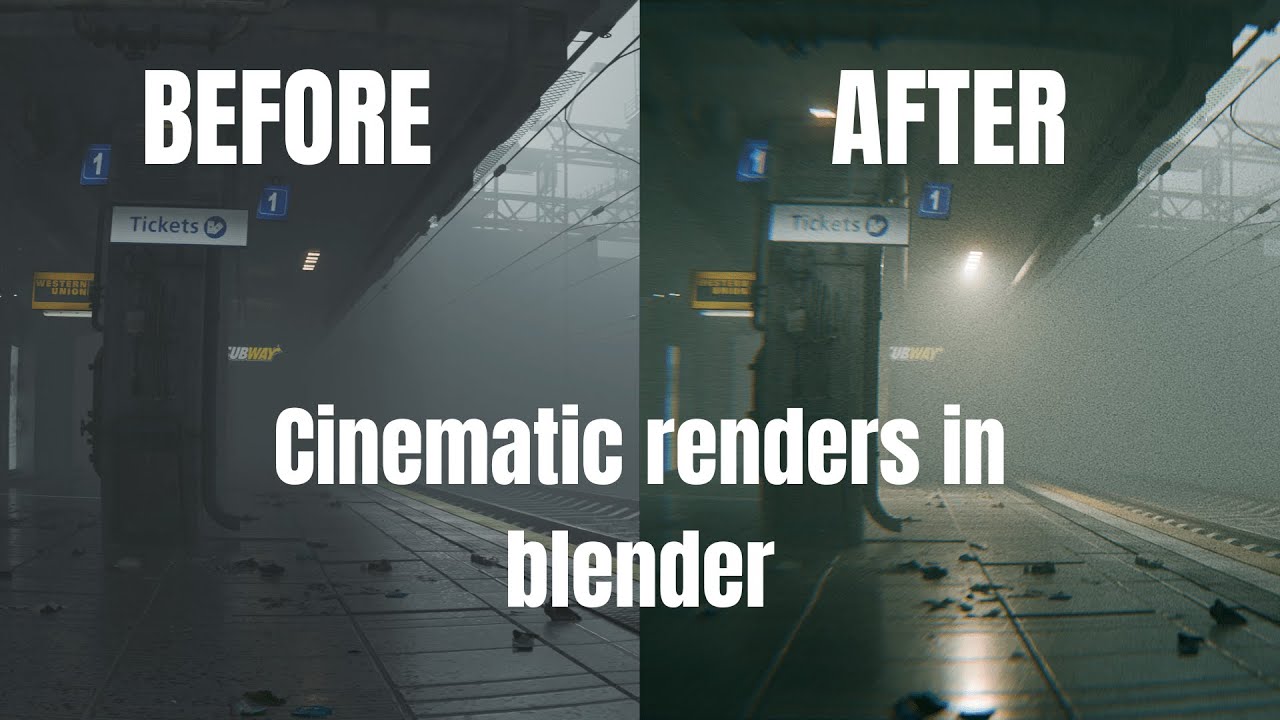 Film Renders how to make cinematic renders in blender - YouTube