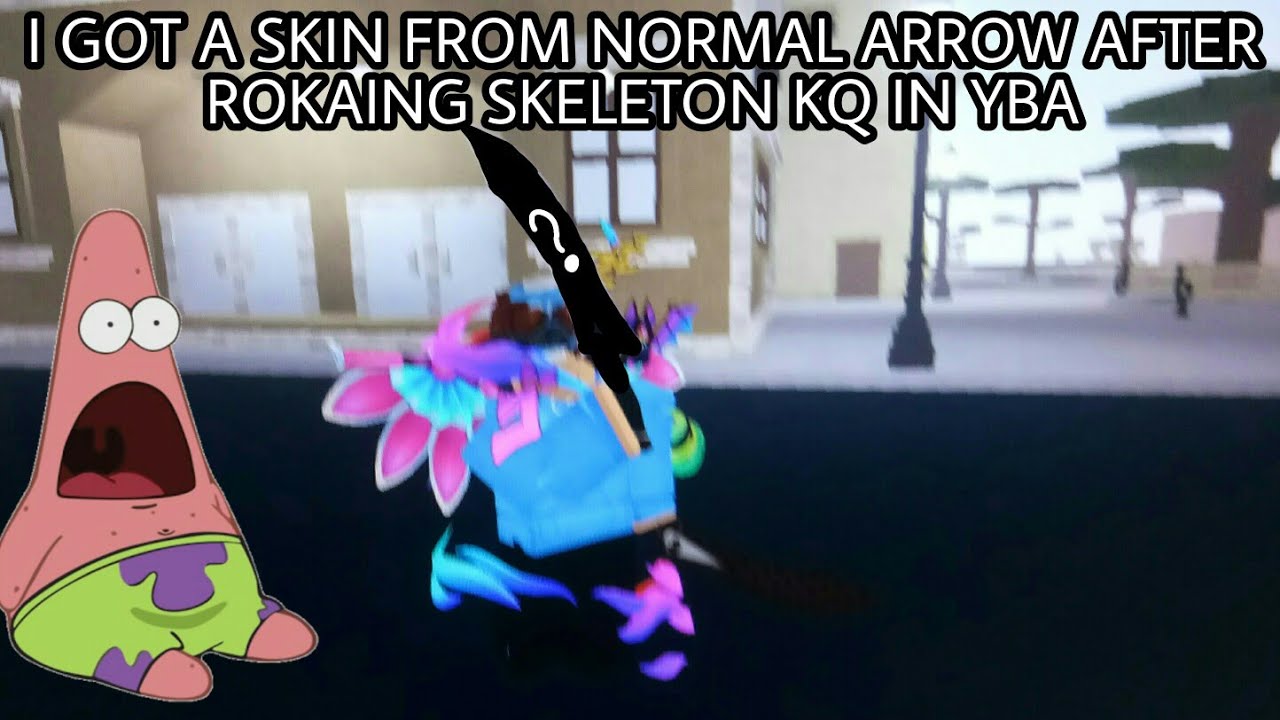 [YBA] I GOT A SKIN AFTER ROKAING SKELETON KQ - YouTube