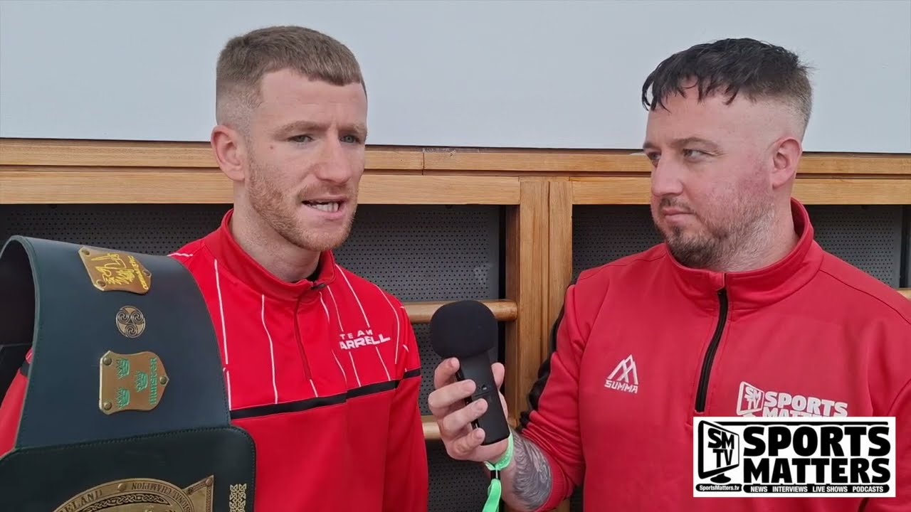 Ruadhan Farrell | Matchroom Boxing Belfast | Talks title fight against Matthew Boreland Sept 13th