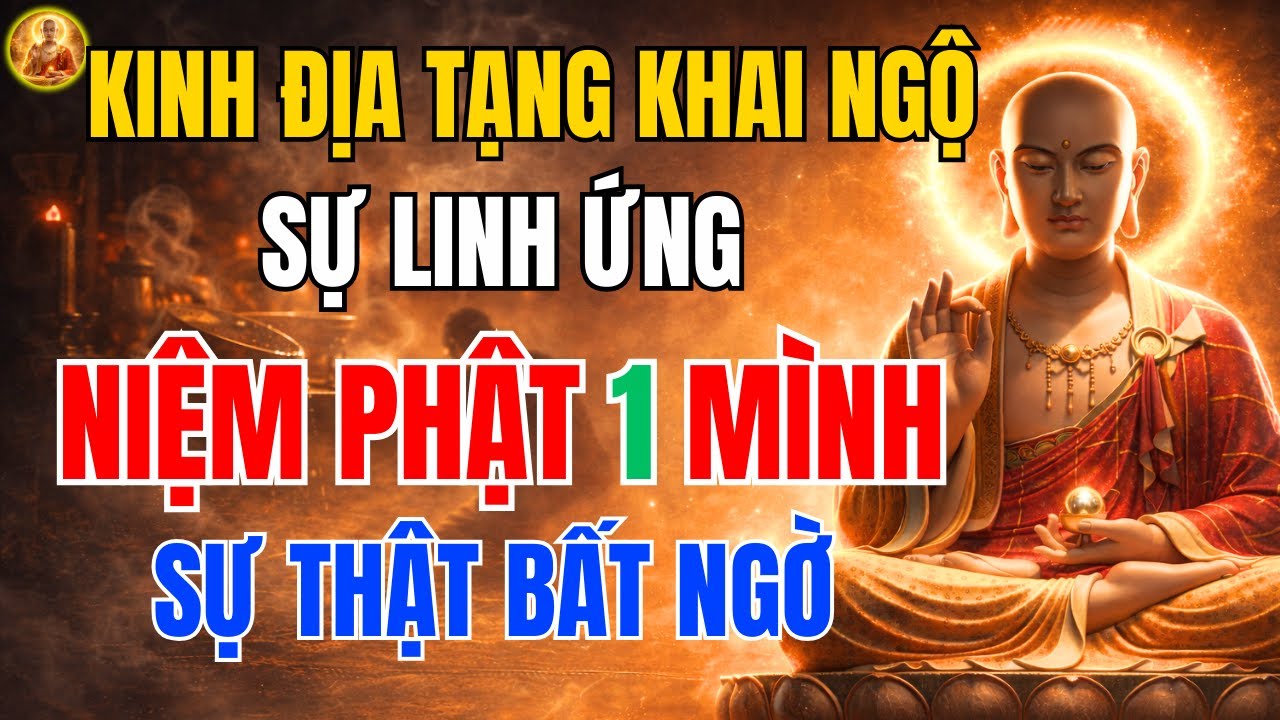 Kinh Địa Tạng Dạy Cách Niệm Phật 1 Mình Đúng Cách 🙏 Cầu Gì Cũng Linh Ứng